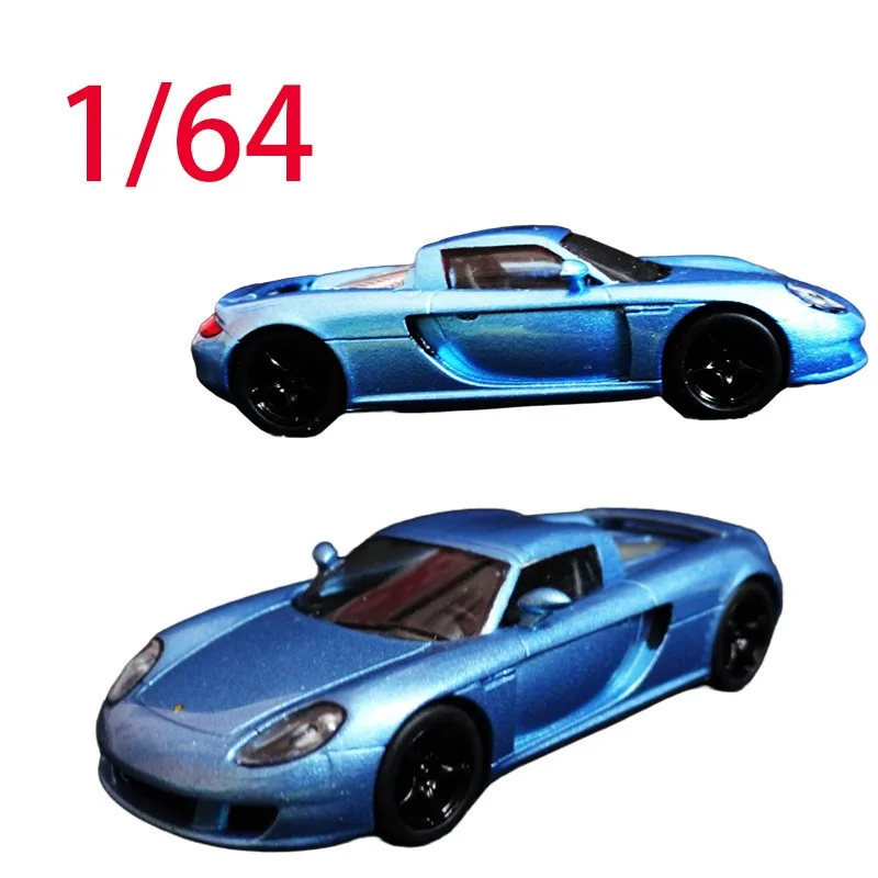 

Kyosho Diecast 1/64 Scale Porsche Alloy Car Model Porsche Carrera GT Play Vehicles Toys for Boys Original Box Collection