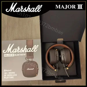 Marshall Major III 3 Headphone Nirkabel / Berkabel dengan Mikrofon Earphone Gaming Bass Dalam Headset Bluetooth Musik Rock Olahraga Lipat 8 penjualan terbaik marshall tws - №