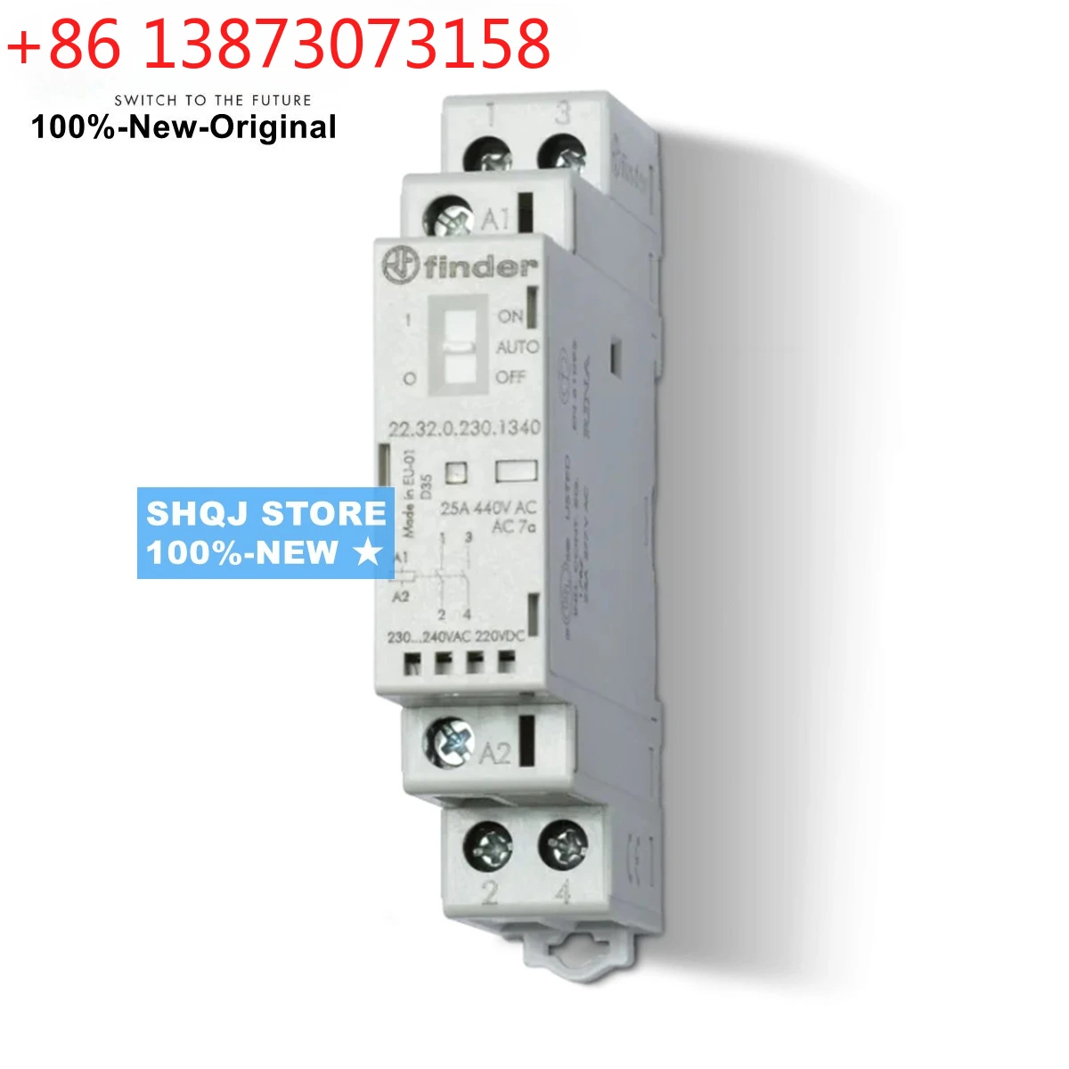 

НОВЫЕ МОДУЛЬНЫЕ КОНТАКТОРЫ FINDER 25A (22.32.0.024.4320, 22.32.0.024.4340, 22.32.0.230.4320) Оригинальное реле