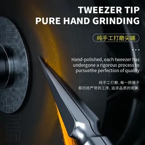 Mechanic-Ka-11 stainless steel tweezers, repair tools, anti-corrosion, high hardness, wire, chip, tin planting 8 Main Sales Mechanical Tools - №7