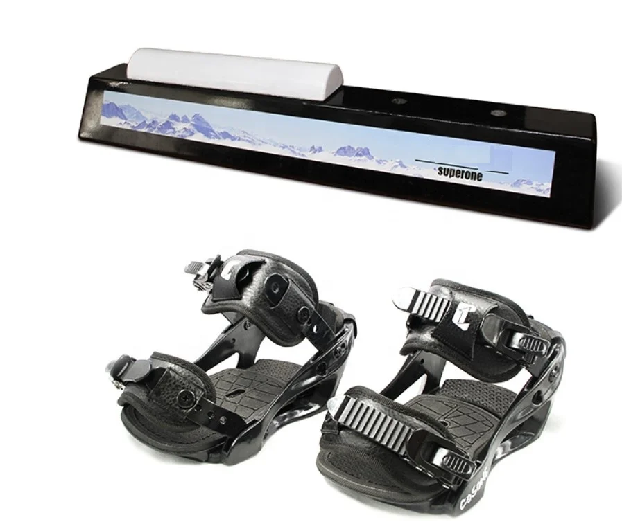 

Set Trampoline Jig Training Board Practice Custom Snowboard Binding Balance bar