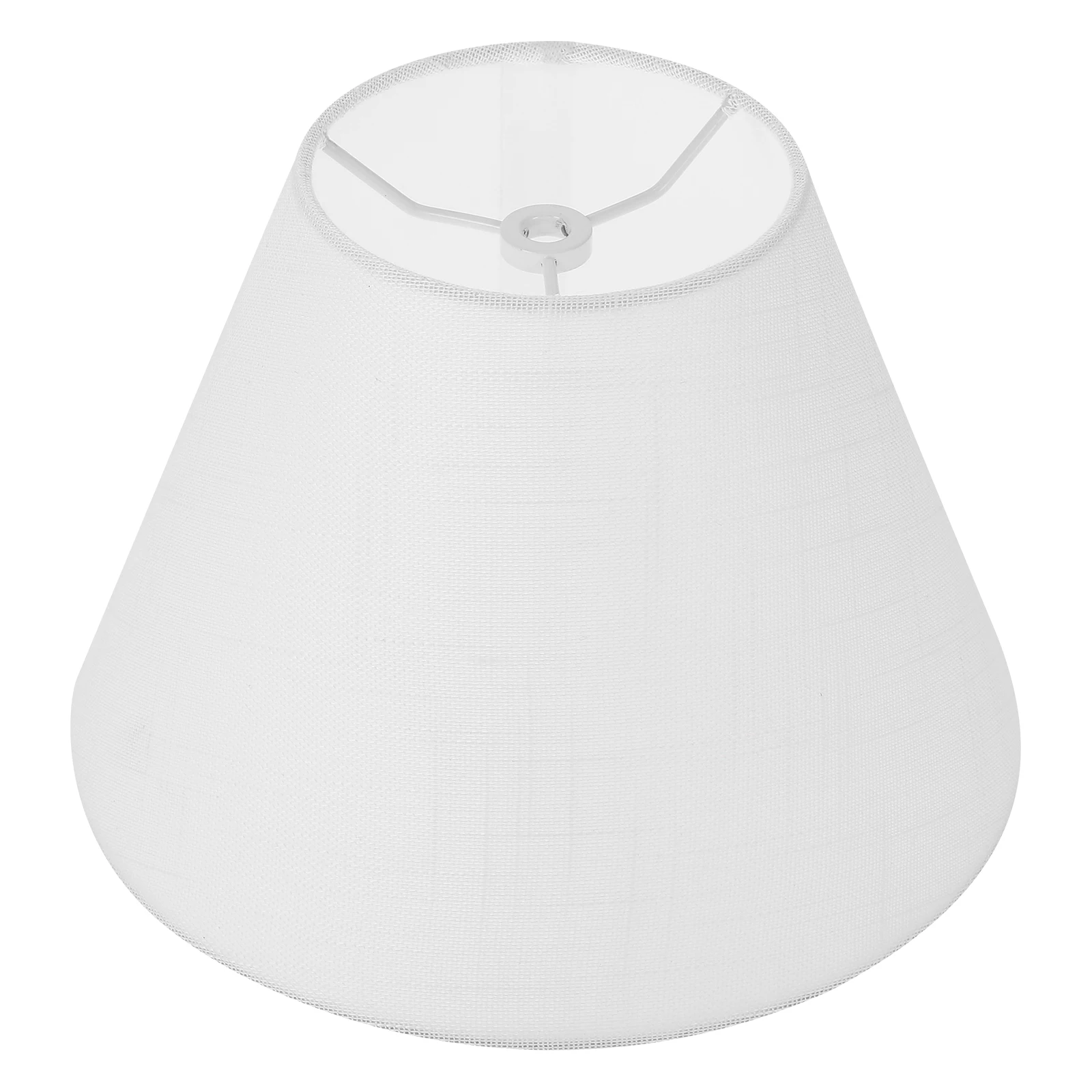 

Linen Lamp Shade Wire Frame Cloth Light Shade for Wall Floor Ceiling Lamp Dust Protection Warm Atmosphere Simple Style