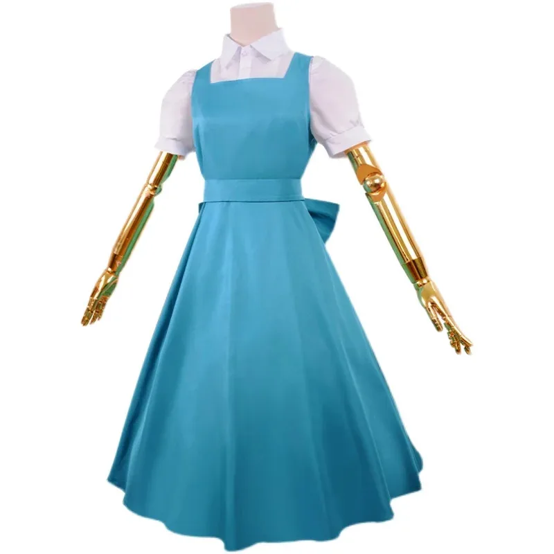 

Anime Ranma 1/2 Costume Akane Tendou Cosplay Dress School Uniform Halloween yj4k