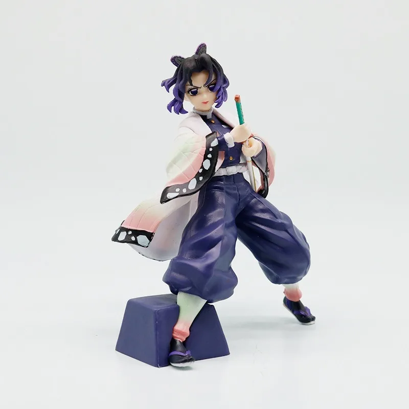 New Arrival Demon Slayer Kochou Shinobu Anime Figurine Trendy Desktop Collectible Model Ornament For Anime Hobby Fans view 4