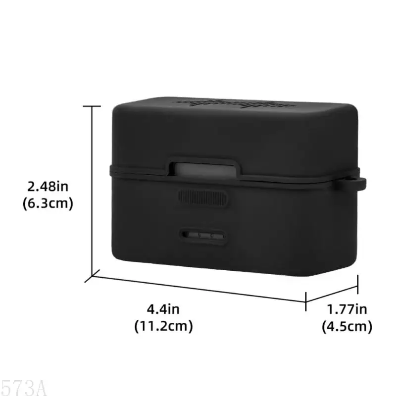 573a Силиконовый корпус пылепроницаемый крышка для микрофонов мини -микрофонов Защитный рукав