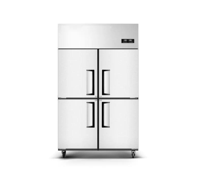 

%a for SPM Commercial Stainless Steel 4 Door Fridge Freezer Refrigerator