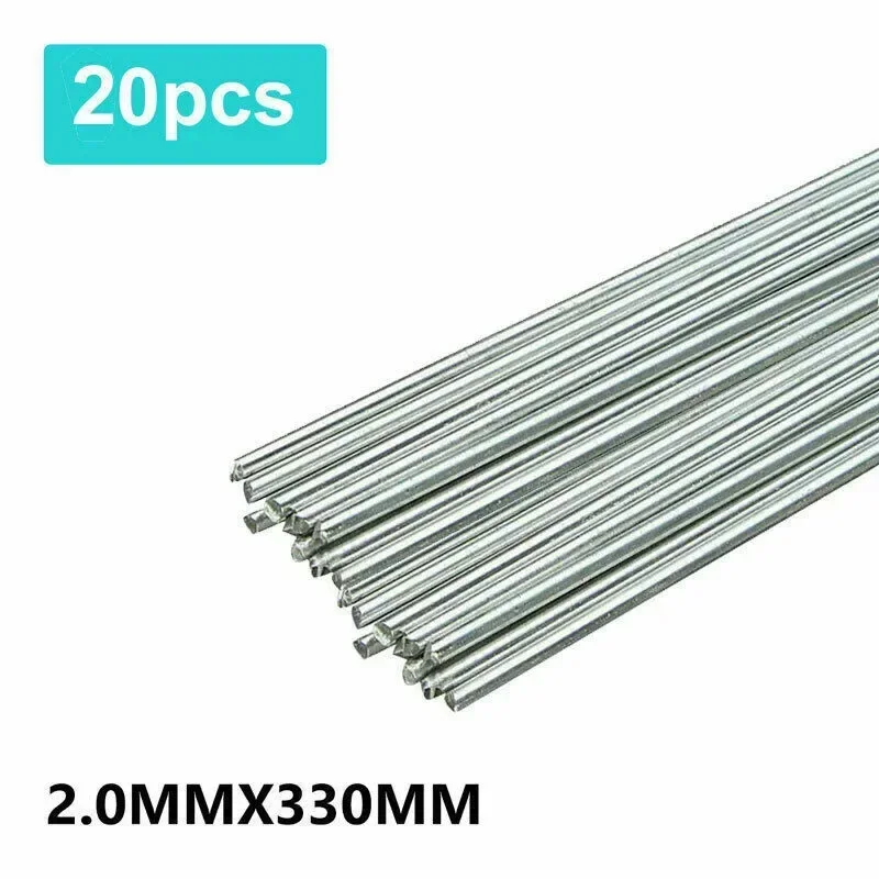 1.6/2mm Aluminium Welding Rods 10/20Pcs Aluminum Brazing Durafix Easy To Bend Soldering Great