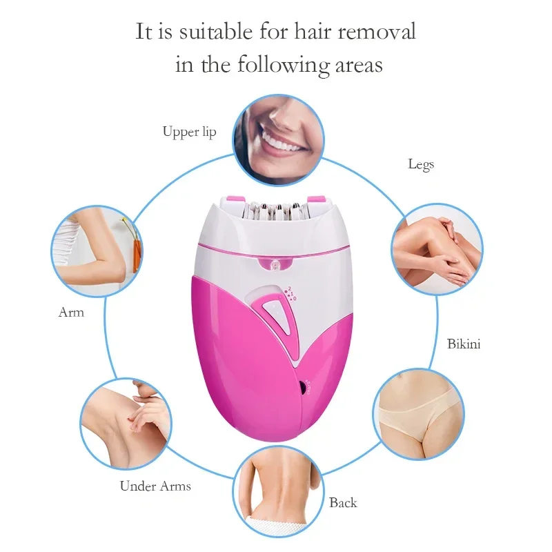 

Electric Lady Shaving Trimmer USB Rechargable Female Epilator Women Shaver Hair Removal Bikini Depilatory Legs Body depilador