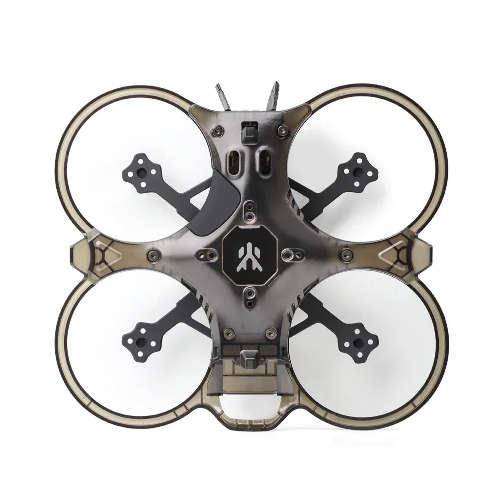 HGLRC Talon 2 Inch Integrated Whoop FPV Frame Kit, 106mm Wheelbase Carbon Fiber PC Protective Guard Tiny Cinewhoop Chassis
