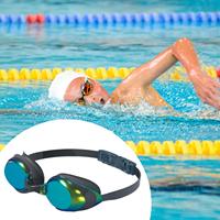 Swim Goggles Fashion Waterproof Adjustable Anti Fog Comfortable Wide Vision Diving Glasses for Woman Man Surfing Water Sports