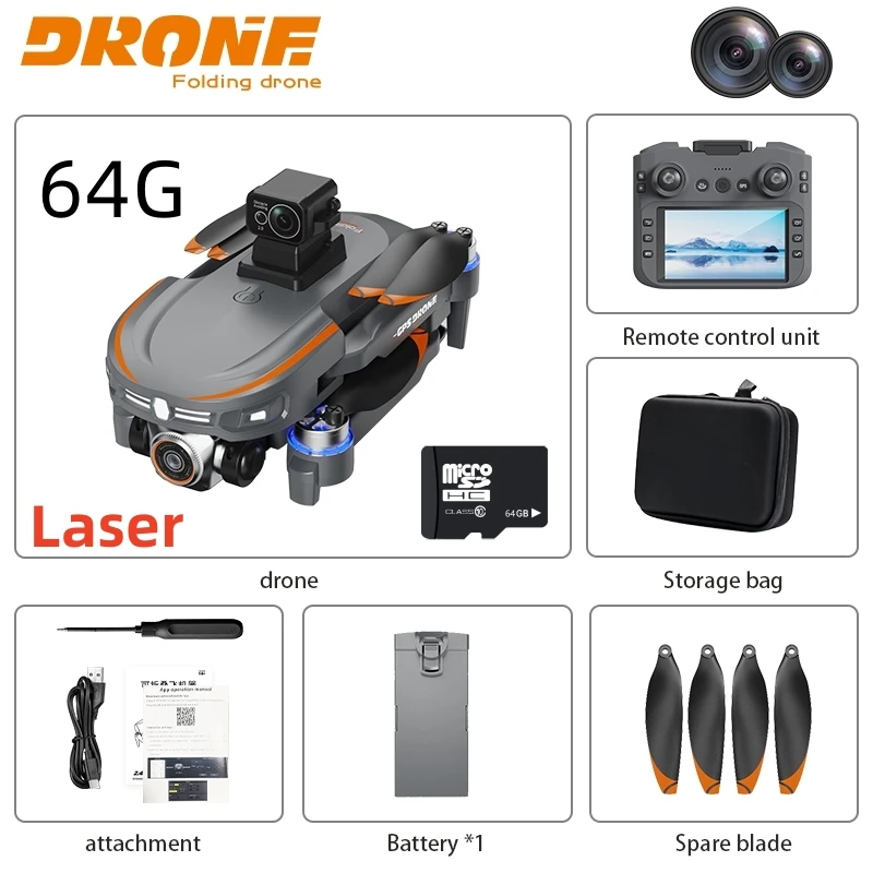 

S28 Original GPS Drone Professional HD 8K Camera 5G Wifi FPV Photography RC Quadcopter Obstacle Avoidance Aircraft Toys