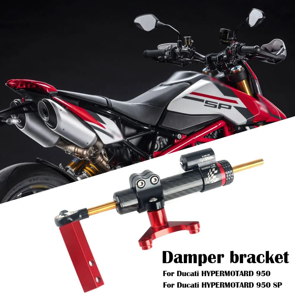 

Motorcycle Accessories For Ducati Hypermotard 950 SP Steering Stabilizer Damper Mounting Bracket