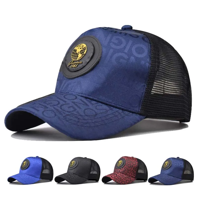 Personality Letter New Design Retro Mesh Baseball Cap For Men Women Autumn Summer Snapback Hat High Top Network Sun Hats Gorras
