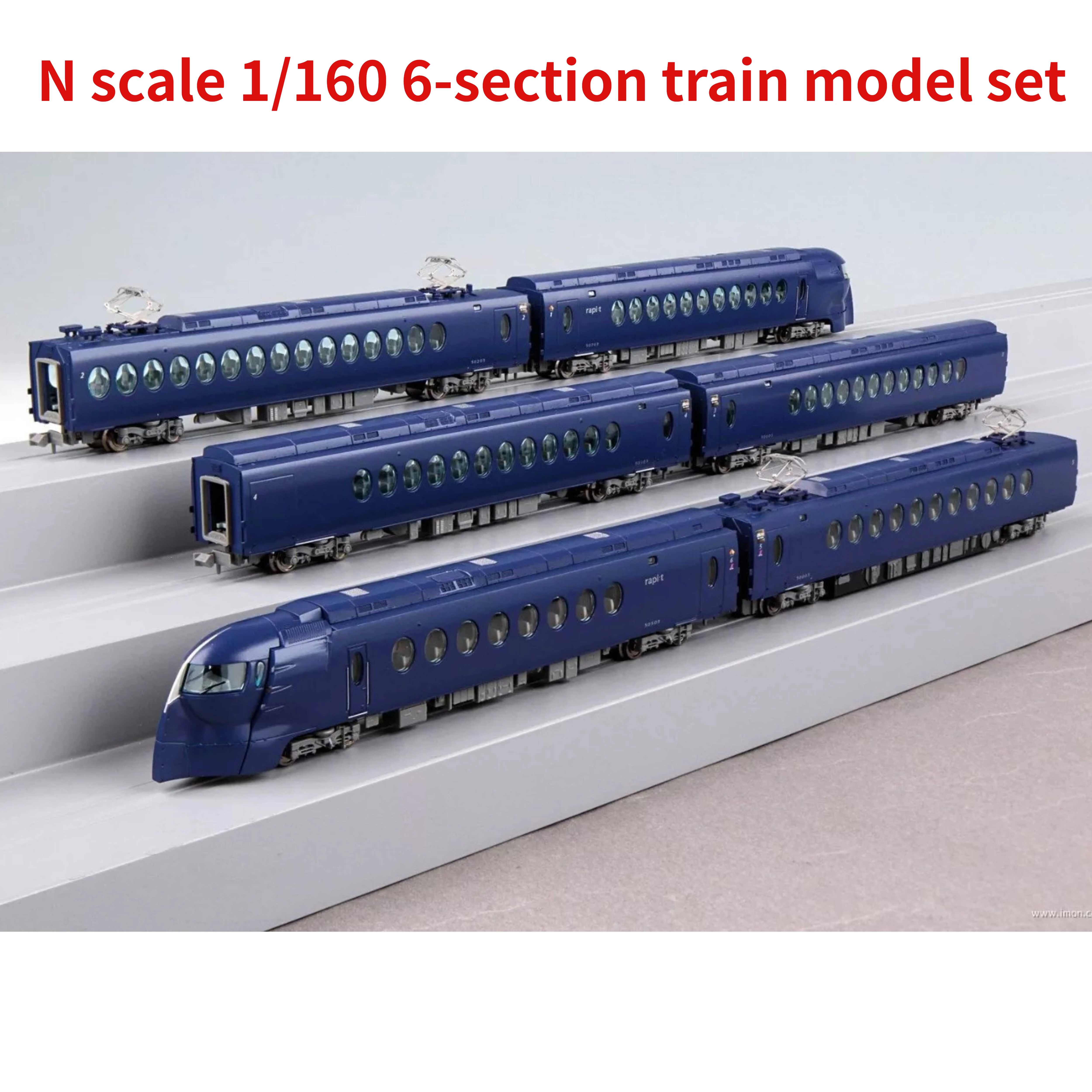 

N Scale 1/160 Train Model A0756 Nankai 50000 Series Senboku Line 6-car Train Model Toy Gift