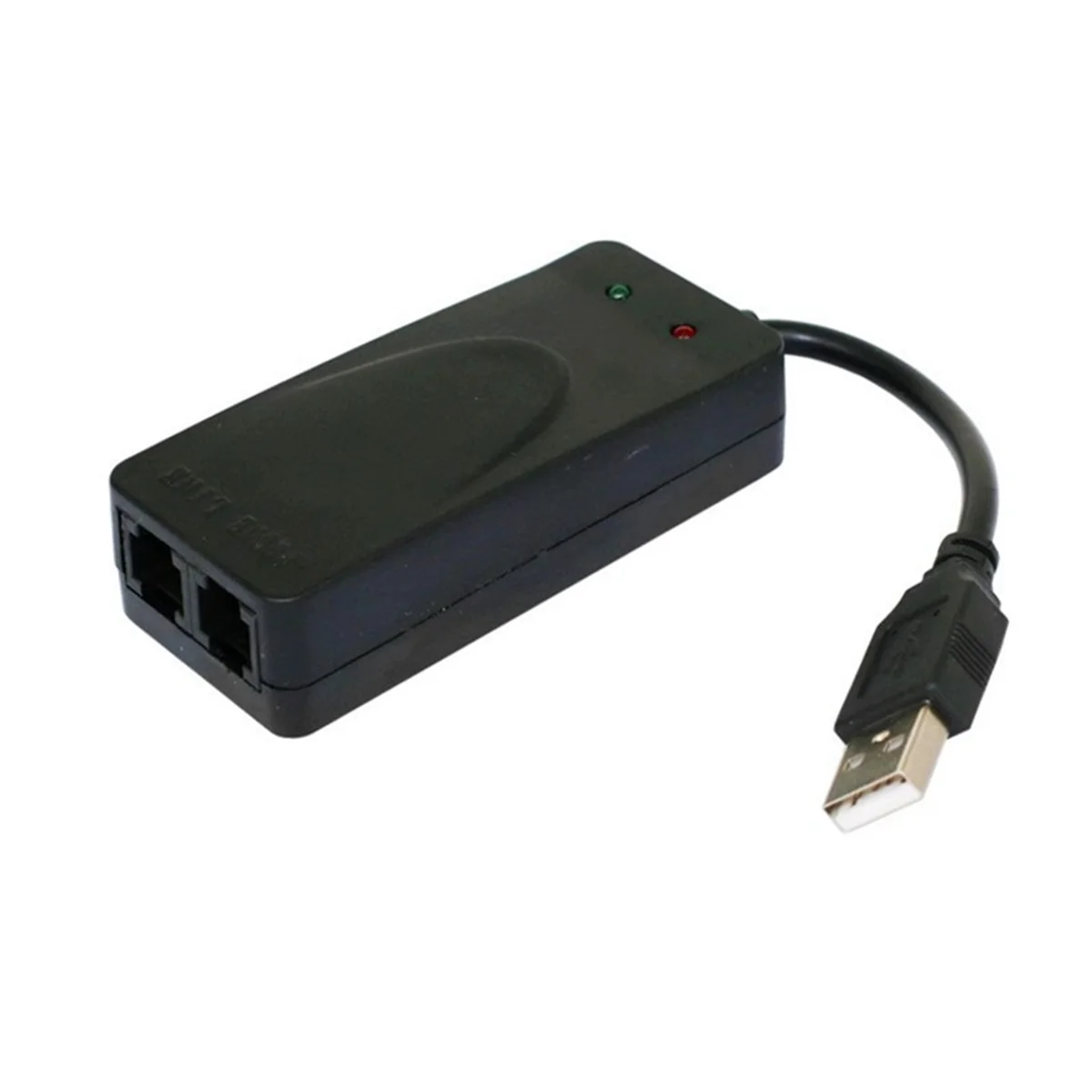 USB Fax Modem Dual Port USB2.0 56K V.92 V.90 External Modem Driver for Win 7 8 10 XP Receive Send Fax on Computer HOT