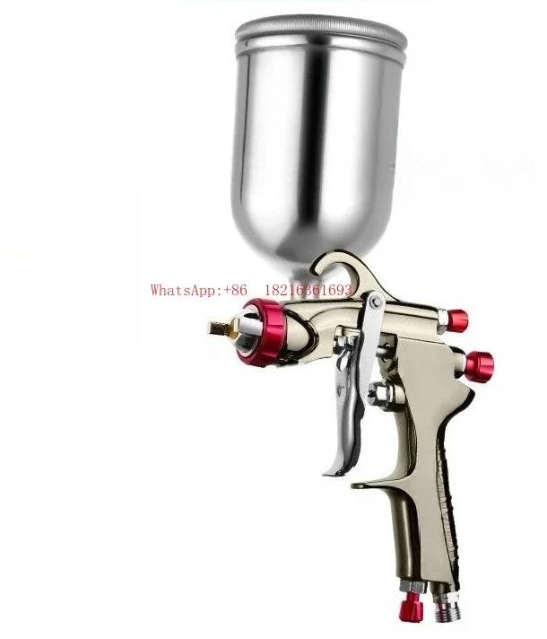 NEW2026 W71 Pneumatic Paint Spray Gun Upper And Lower Pots High Atomization W77 Spraying Watering Can