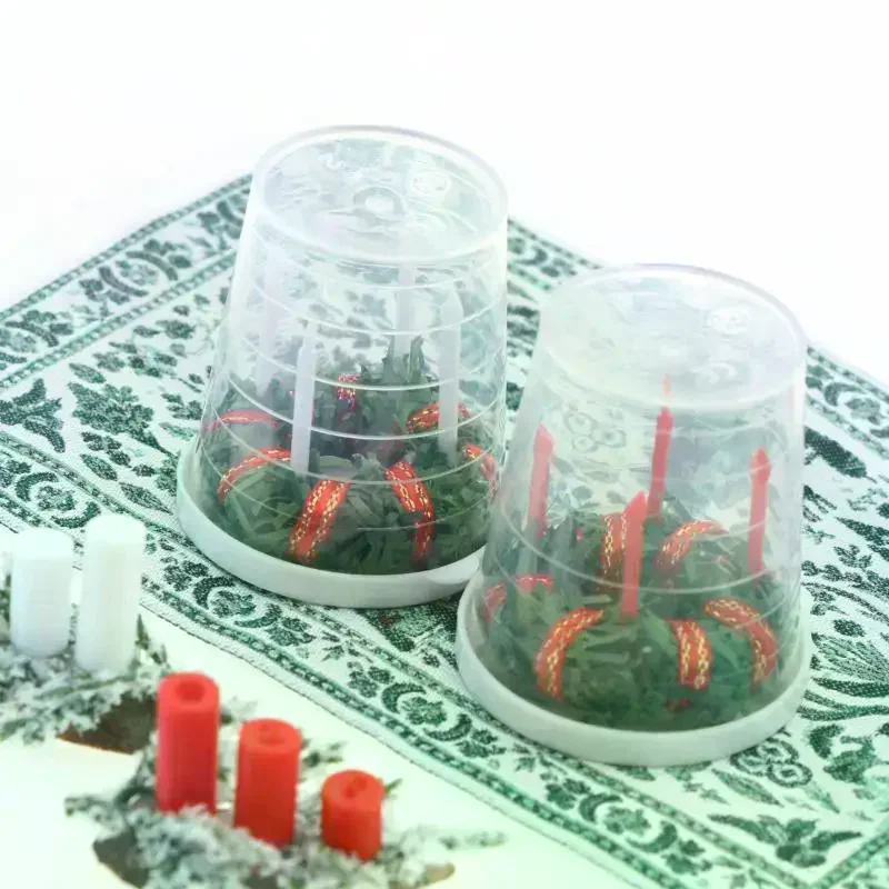/GJ/1:12 Miniature Dollhouse Christmas Scene Accessories Candle/Tree DIY Xmas Living Room Decor Micro Landscape Model