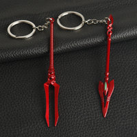 EVA Longinus Gun Model Cartoon Pendant Keychain Manga Exhibition COS Pendant
