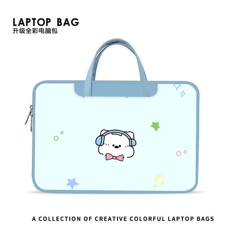 

Cartoon Dog Laptop Bag Laptop Sleeve Laptop Protective Case for Macbook 15 12 13 14 15.6 16 Inch Macbook Air Asus Huawei Gift