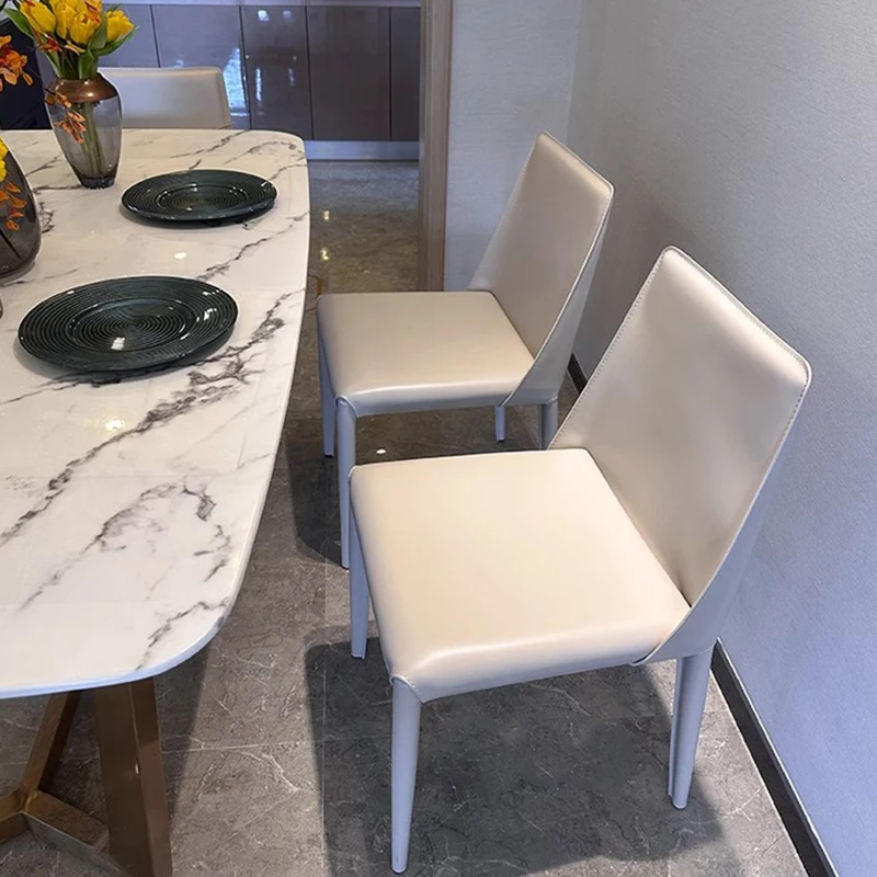 

Set Of 2 Space Saving Luxury Modern Dining Chairs Premium Design Dining Chair Premium Stoelen Eetkamer Living Room Furniture