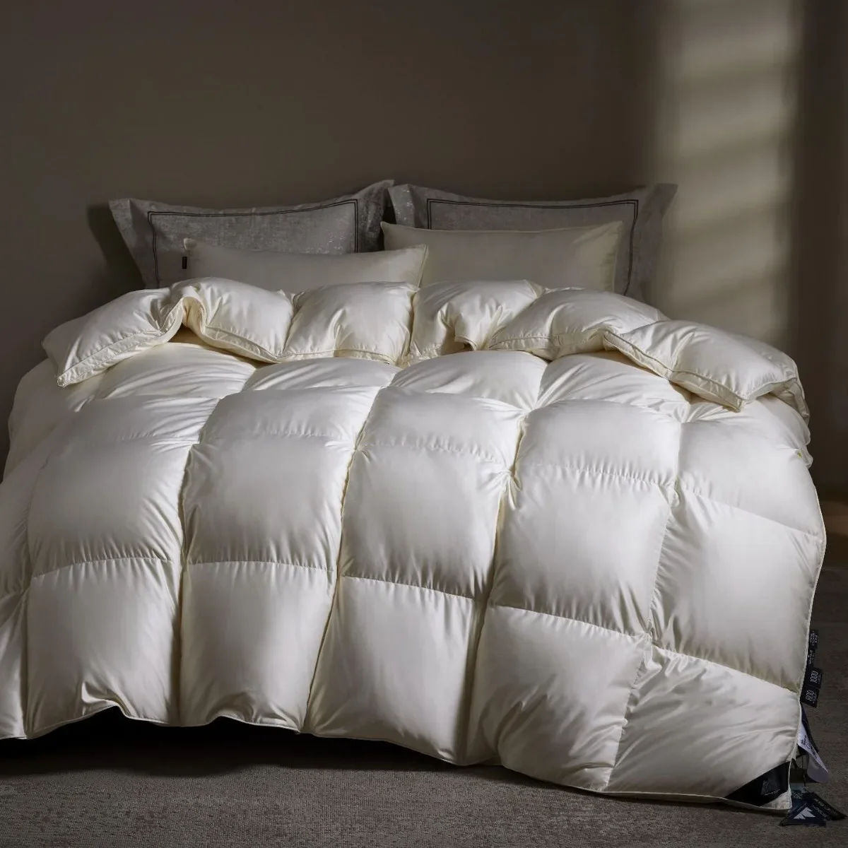 Luxury 5A down quilt high fluffy 95 large white goose down three-dimensional double quilt winter quilt thickened warm