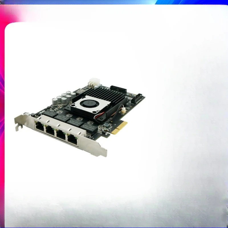 Image capture card Gigabit network interface card supports 4 cameras