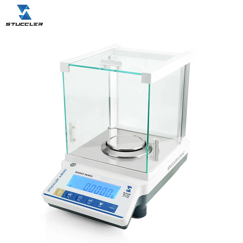 Stuccler SE high precision industrial electronic jewelry gold scale analytical lab balances 0.0001g laboratory