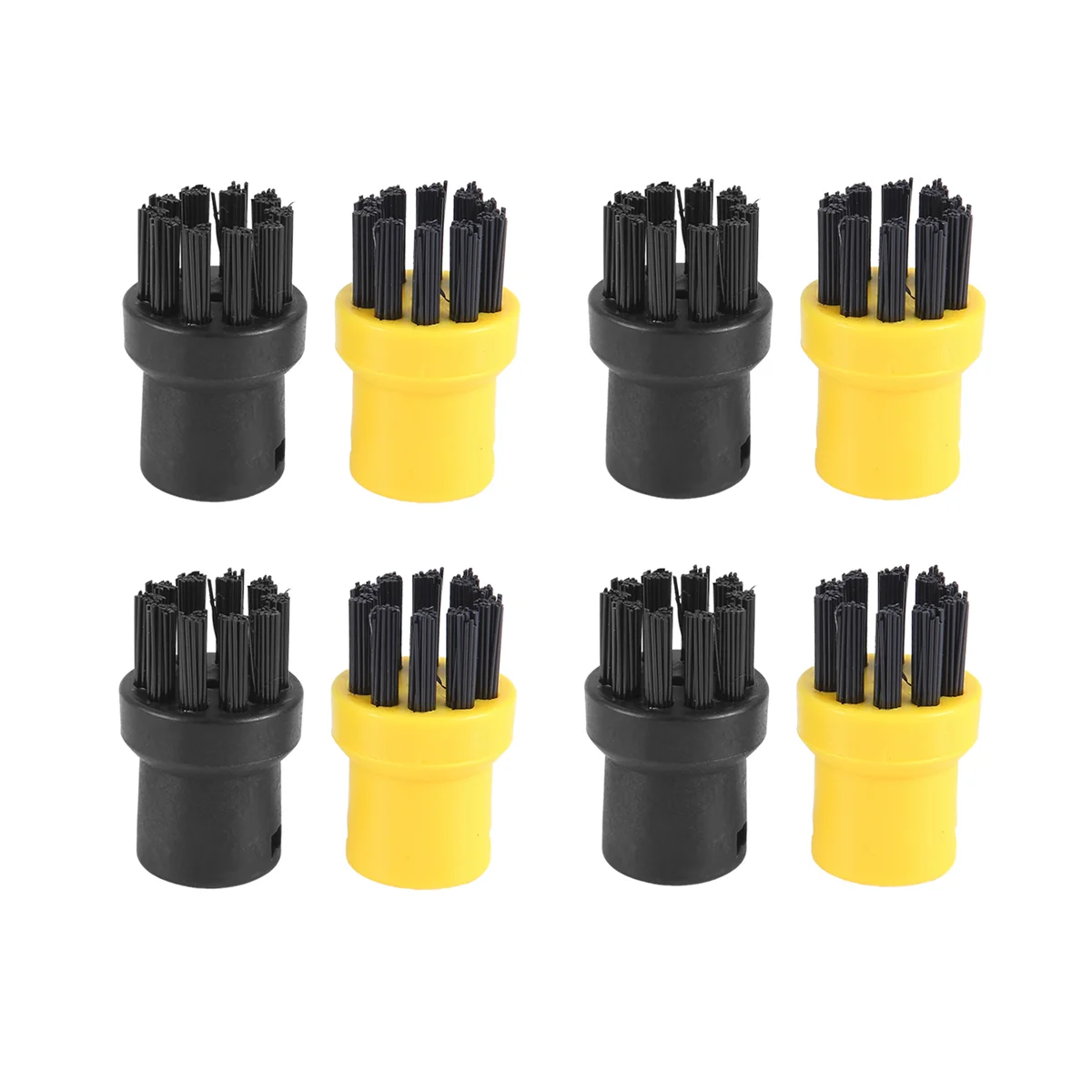 

8 Pack of Hand Tool Nozzle Bristle Brushes for SC1 SC2 SC3 SC4 SC5 SC7 Steam Cleaner