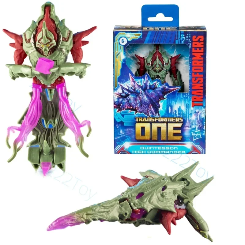 New Transformers Origin Movie 8 Prime Changers Deluxe Class Quintesson High Commander Action Figure Robot Toys Classic Hobbies