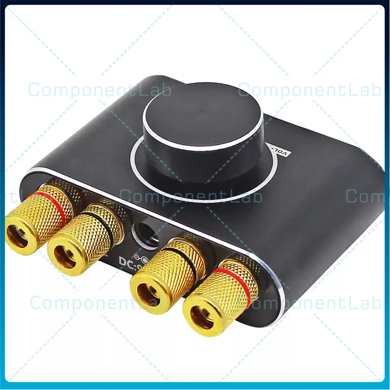 For 50W Mini Bluetooth Amplifier Board 12V HiFi Audio Player Support TF Card Home Car Speaker Use