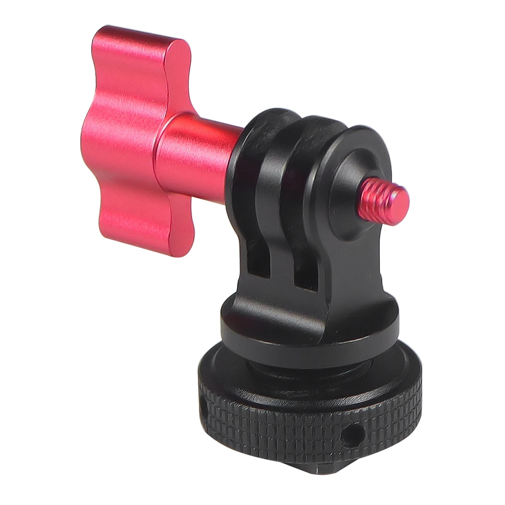 Kaltschuhhalterung Schnellwechseladapter M5 Schraube für Insta360 X4 für Gopro OSMO 360 Action 5pro Kameraständer Halterung Lichthalter – Detail 2
