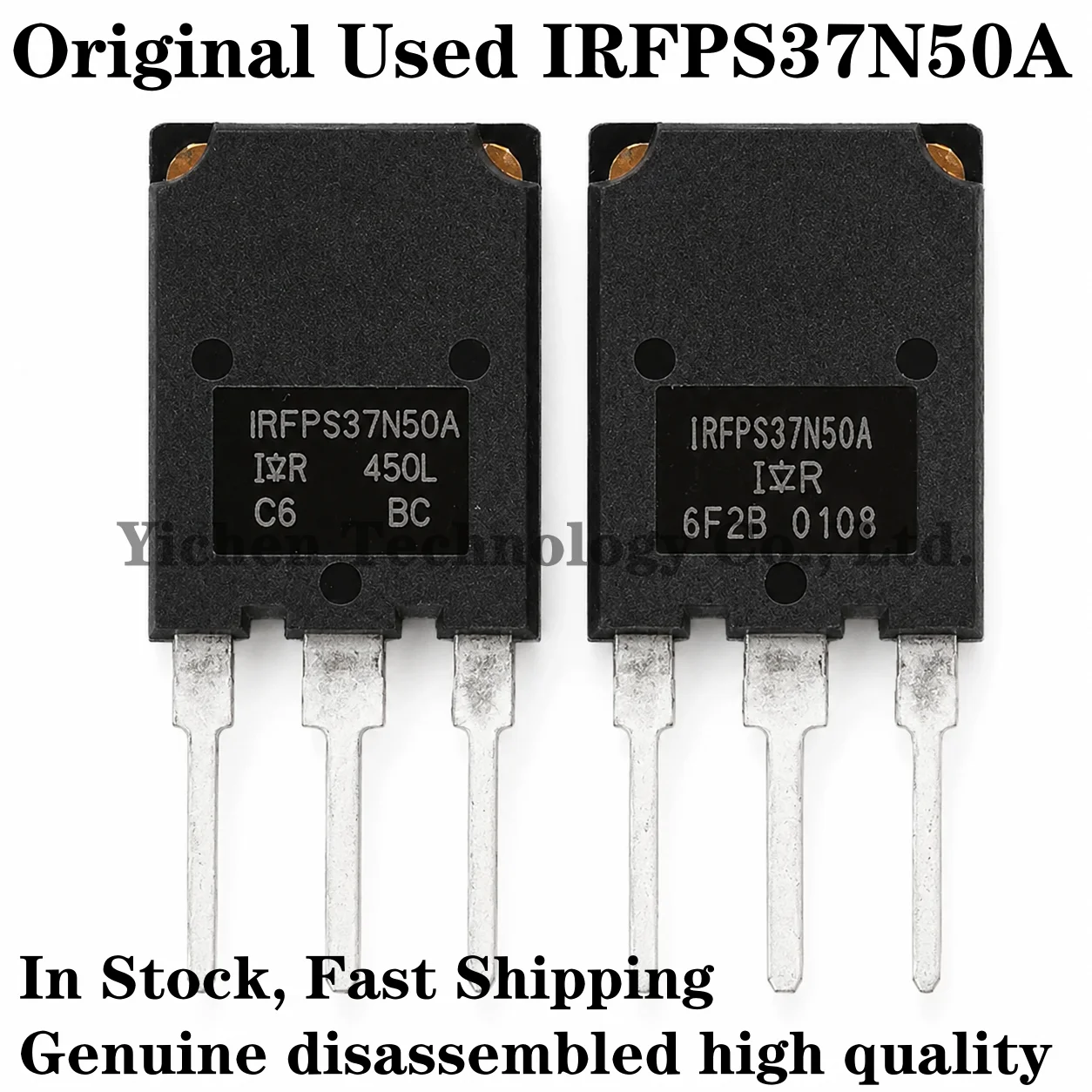 5-10pcs Genuine Original disassembly Transistor IRFPS37N50A In stock