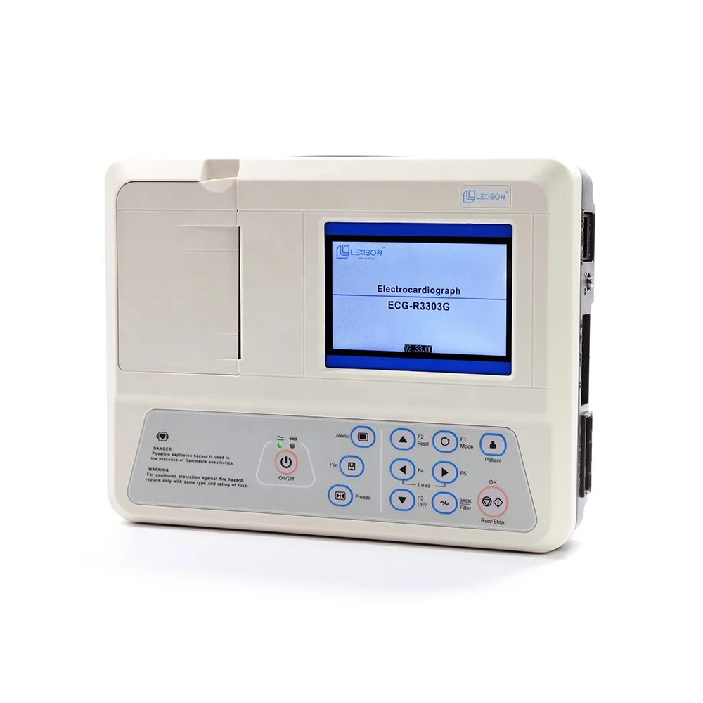 

ECG-R3303G Cheap Price High Quality 12 lead 3 Channel Portable Electrocardiograph ECG Machine