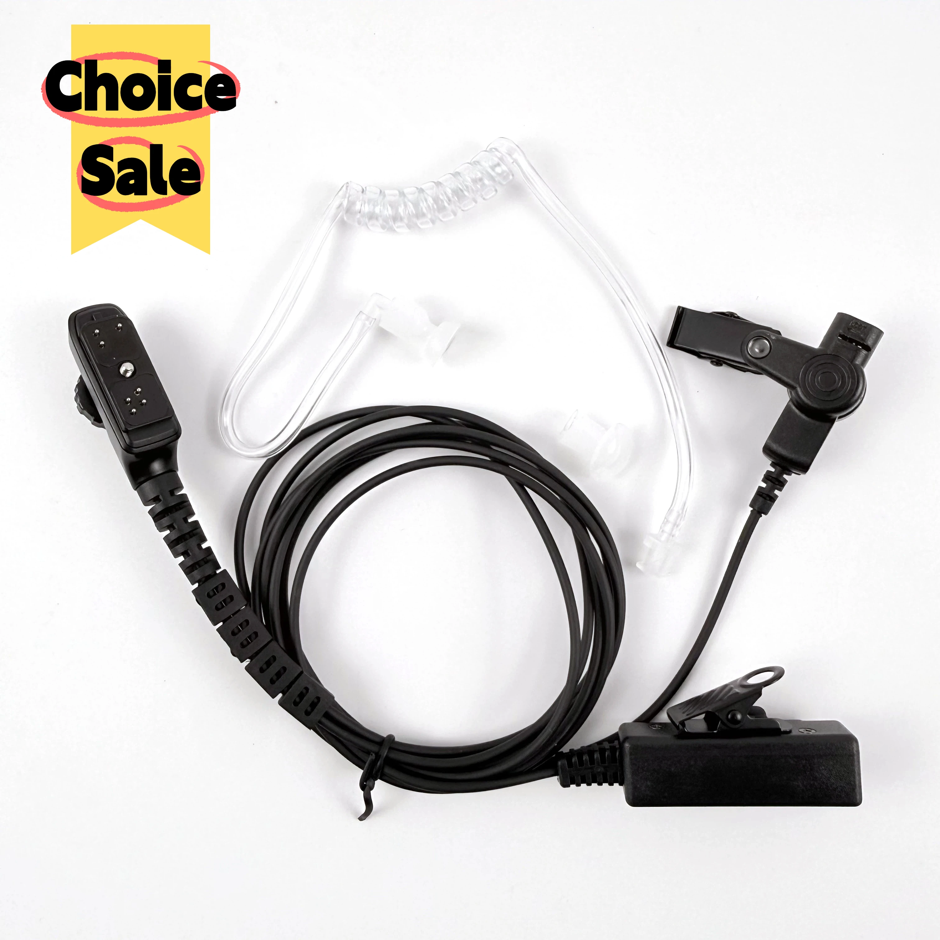 Walkie Talkie Headset Earpiece for HYT PD700 PD700G PD702 PD705G PD752 PD780 PD782 PD785 PD785G PT580H Two Way Radio Mic Big PTT