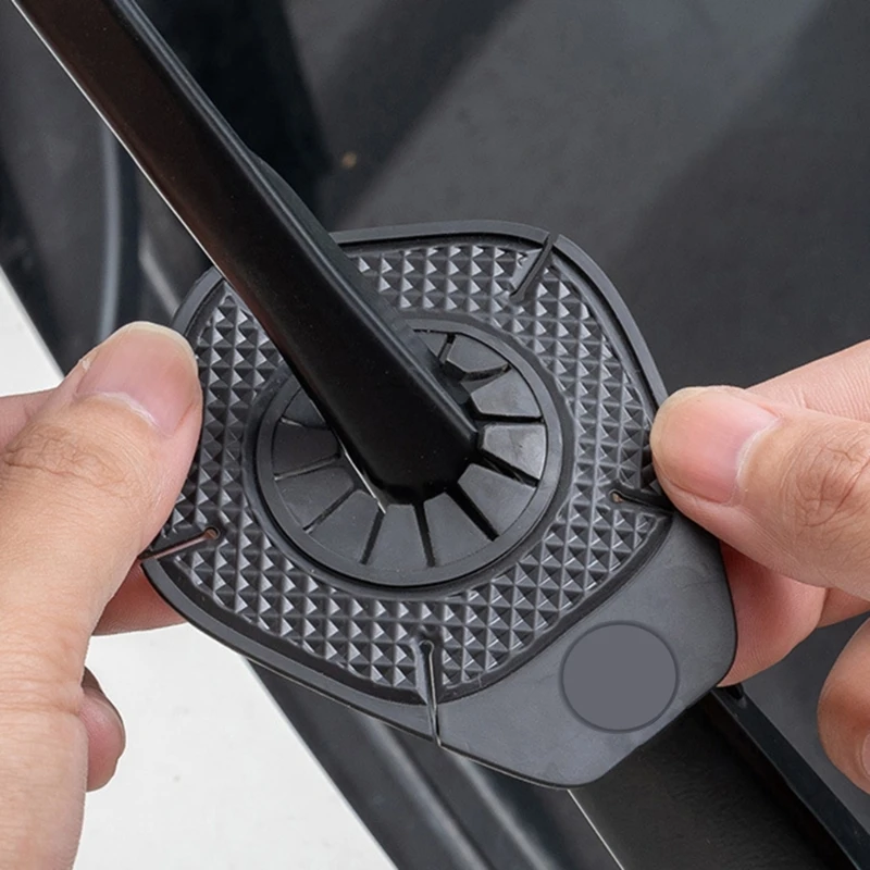 

Car Windshield Wiper Arm Bottom Hole Protective Cover PVC Dustproof Pad Cover Universal for Most Car SUV