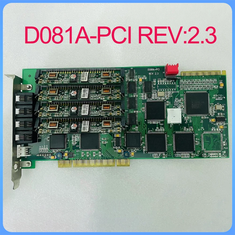 

For DN081A voice card with four external modules D081A-PCI REV:2.3