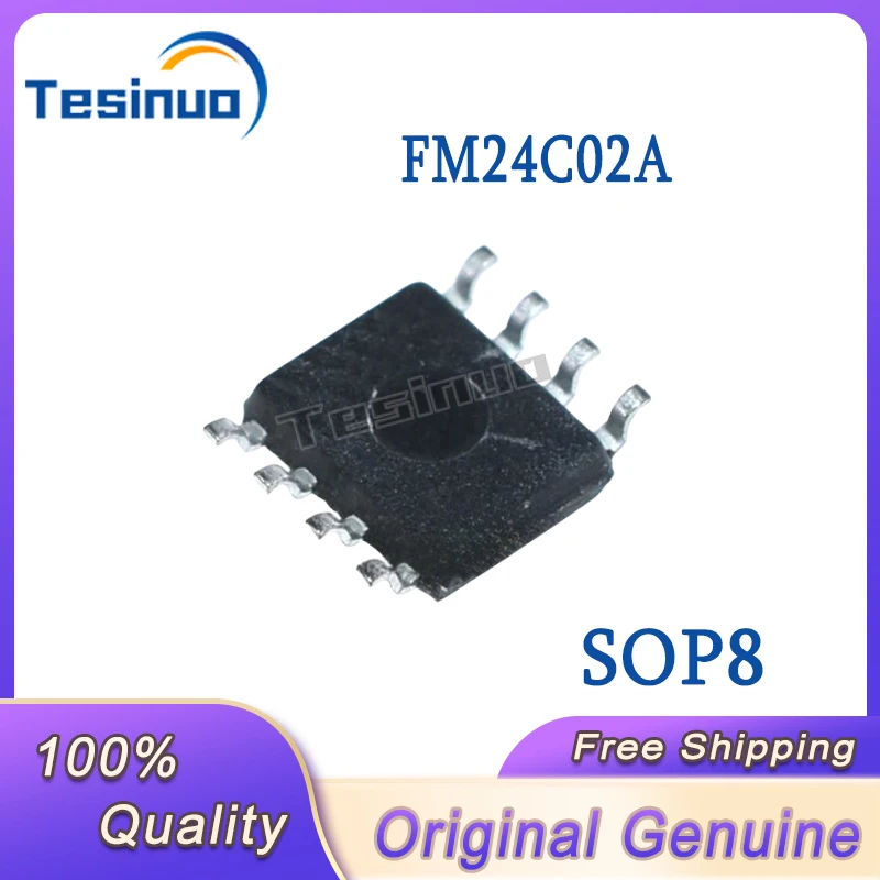 10/PCS New Original  FM24C02A-SO-T-G SOP8  Memory chip In Stock