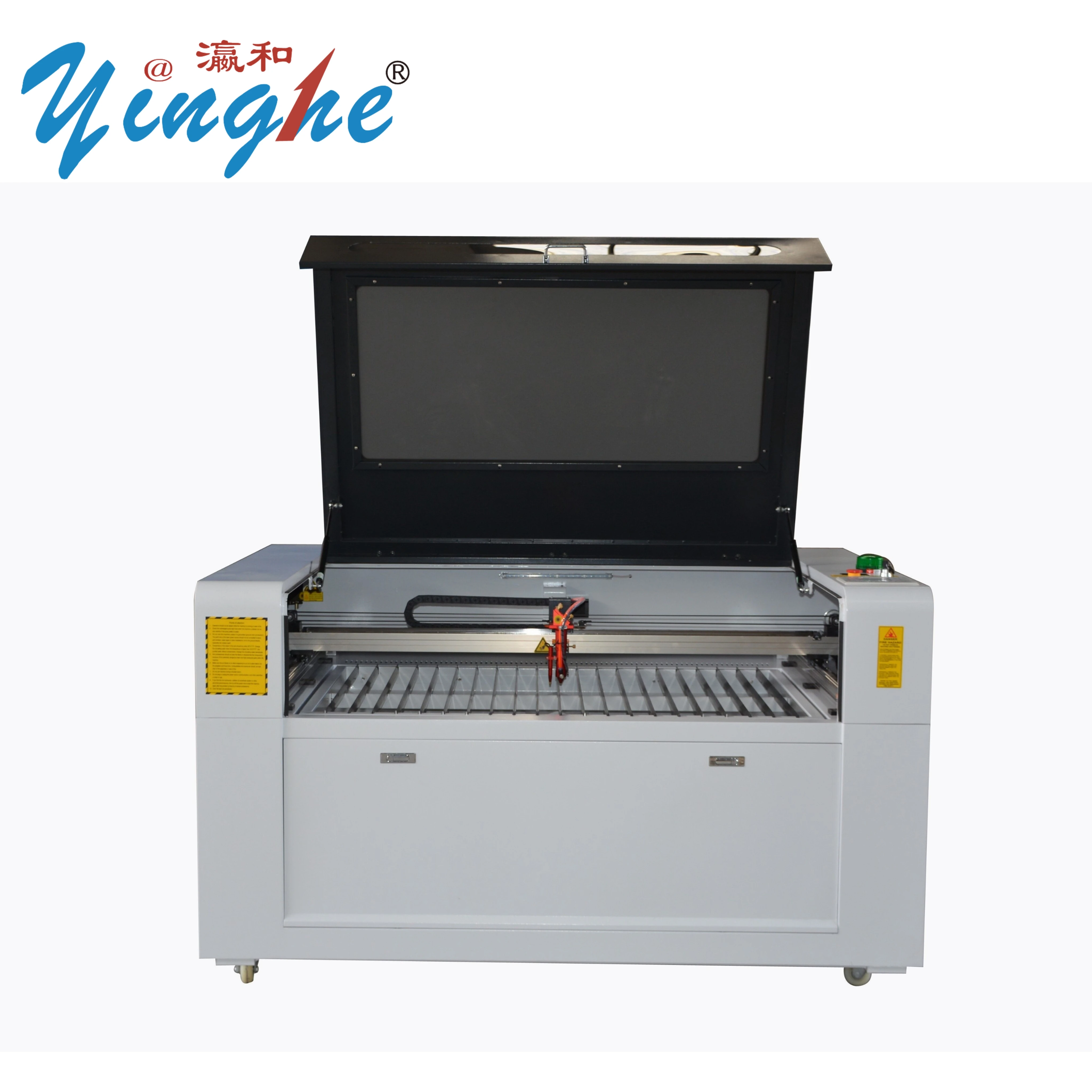 YH High Quality Water Cooling 90*130cm 80W Laser Engraving And Cutting Machine For Nonmetal Art Crafts Acrylic Bamboo Products