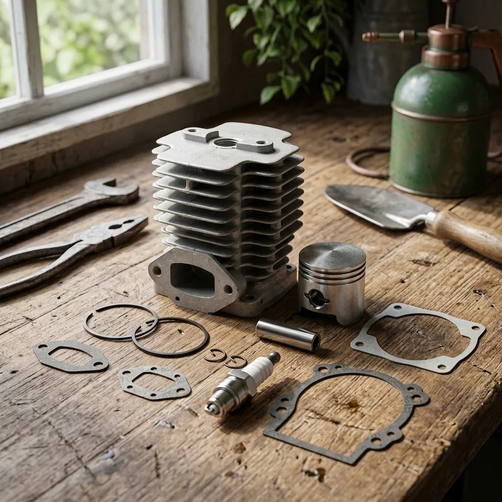 Sprayer Engine Kit Cylinder Repair Kit Metal Construction Precision Engineered Compression Restoration Complete Gasket Set