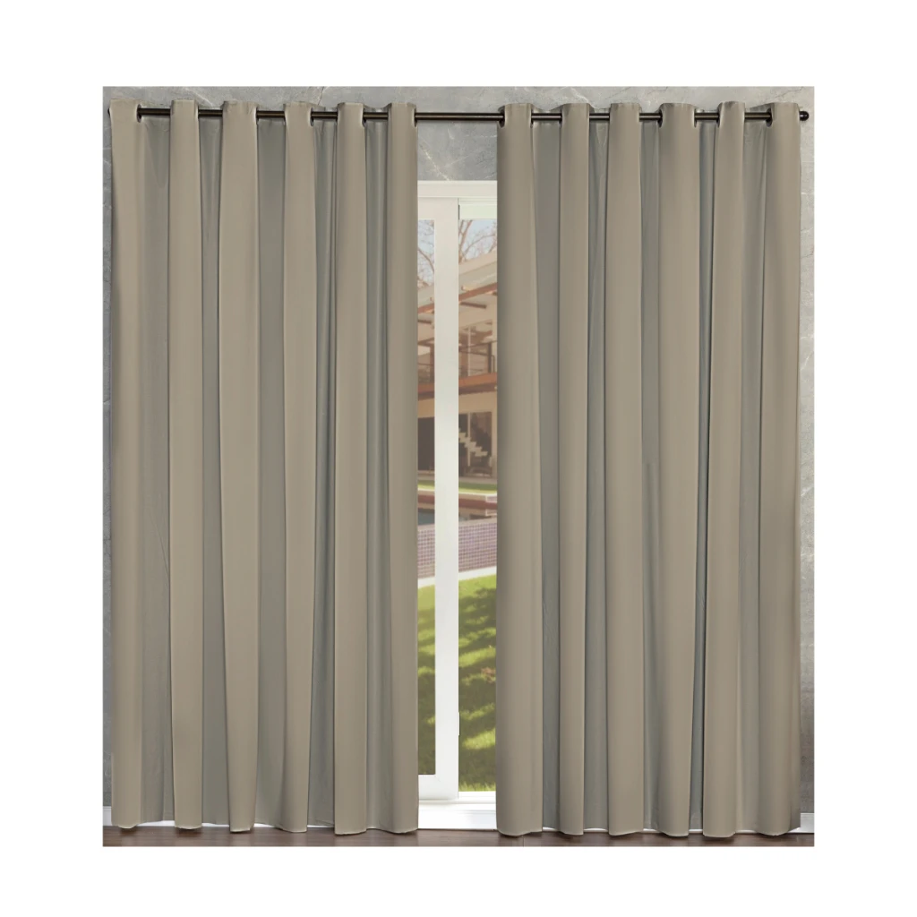 Curtain PVC with grommets Tobacco Cutting Sunshine 150X140 CM