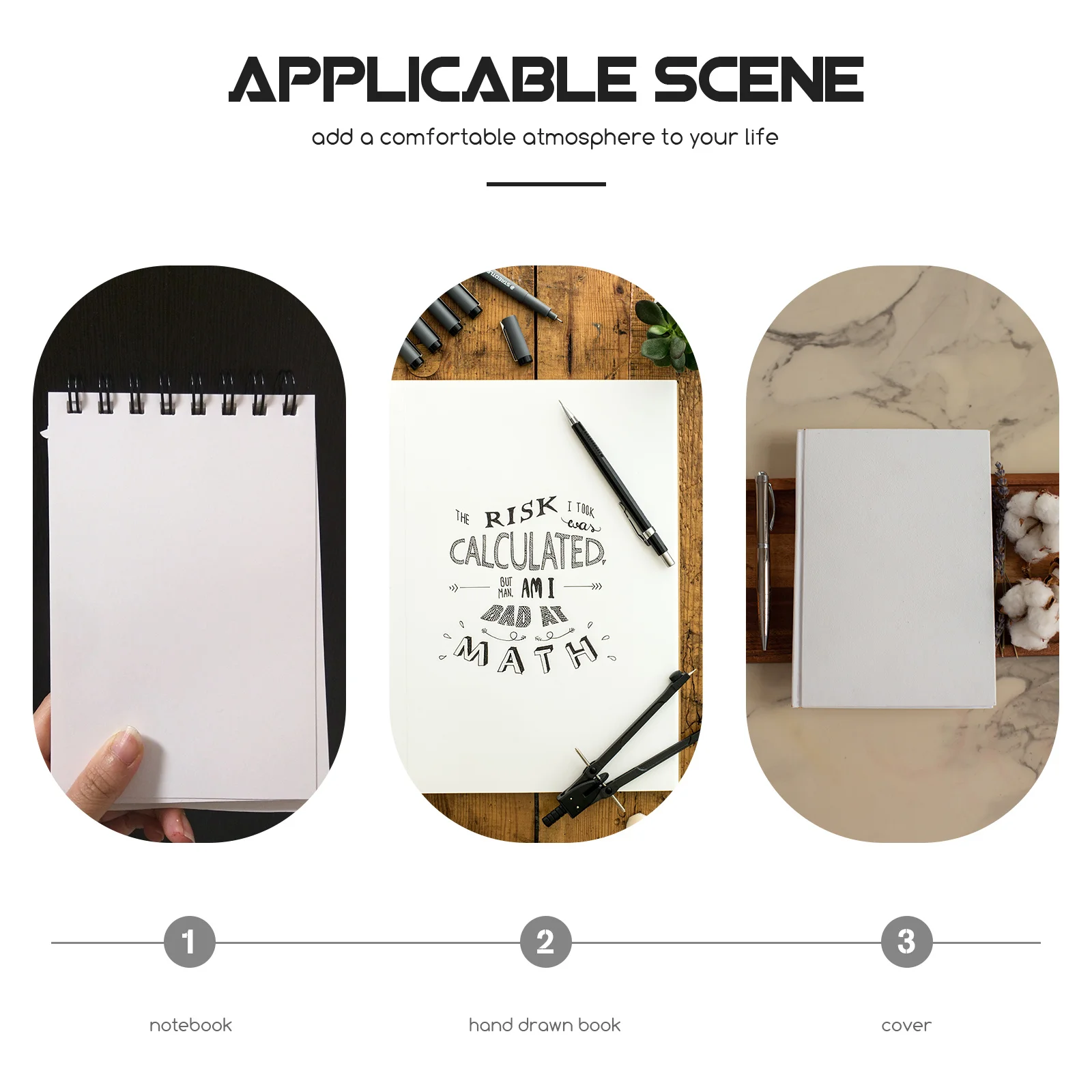 

3 Rolls DIY Tapes Decorative Tapes Unfading Patterns for Scrapbooking Journals and Gift Packaging Craft Supplies