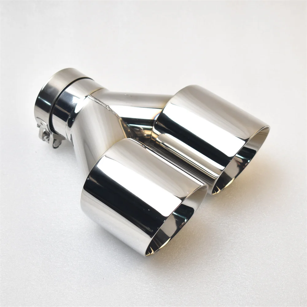 

sebringDual Exhaust Tip 2 1/2 Inch Inlet 3 1/2 Inch Outlet 8" Length Polished 304 Stainless Exhaust Tailpipe Tips 1.2mm Thicknes