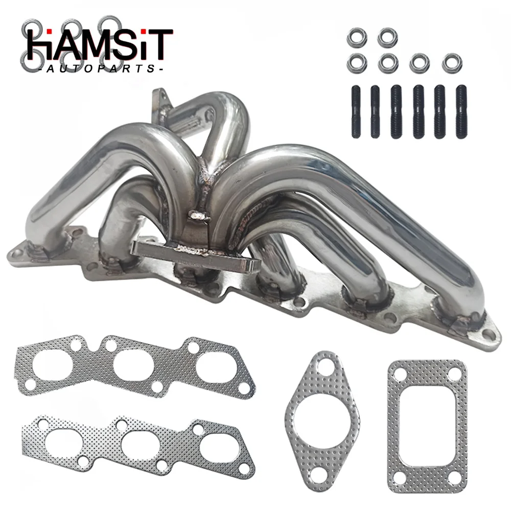 Stainless T3 Flange Turbo Manifold FOR Nissan Skyline R32 R33 89-98 RB25DE/RB25DET