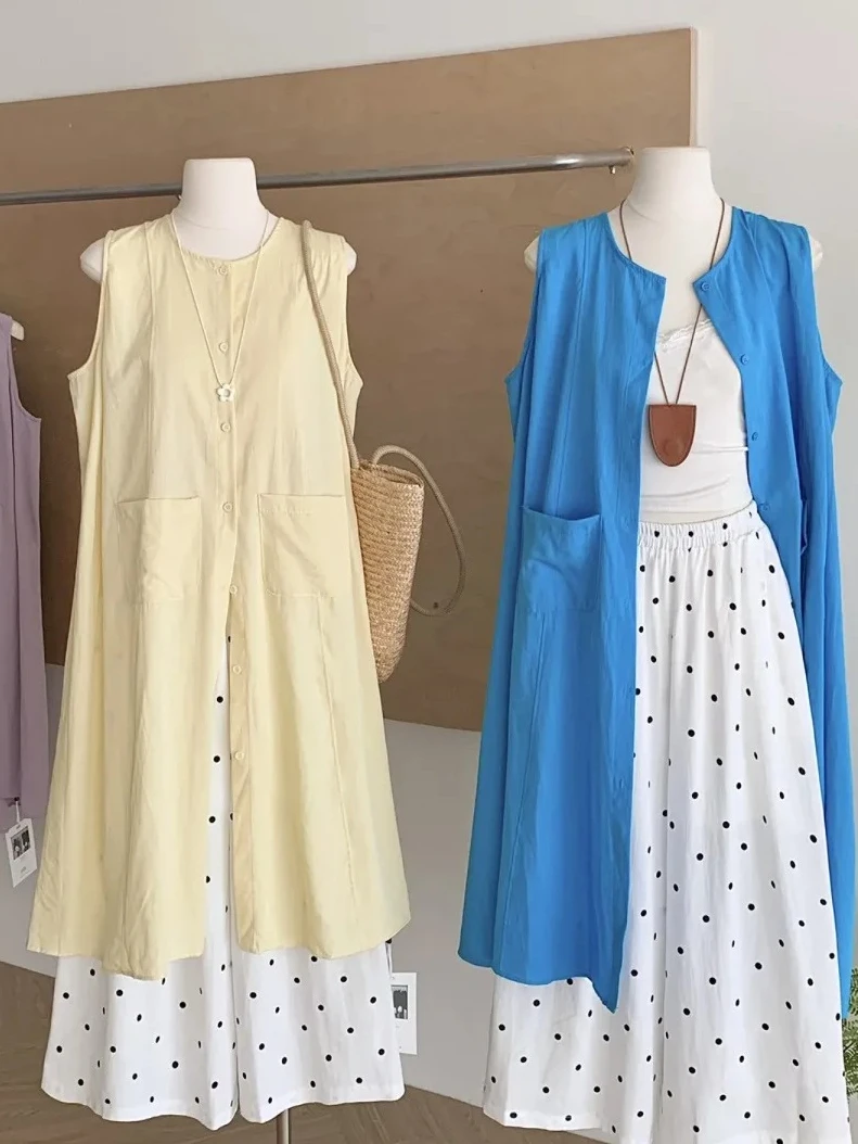 

Korean Style Elegant Dress Set Women Fashion Casual Long Sleeve O Neck Dress Simple Office Daily Wear Outfit 2026 New