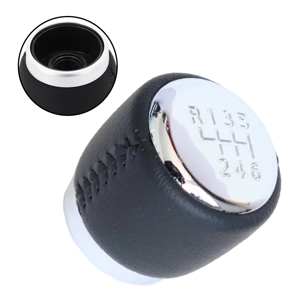 Car Chrome-Plated Gear Knob Replacement For Toyota For RAV4 For Avensis For T25 For T250 2005-2012 Gear Knob Accessories