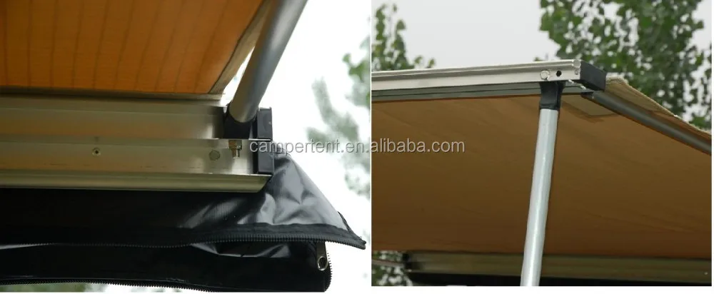 Awning Samping Mobil SUV Anti Air untuk Berkemah Offroad di Luar Ruangan