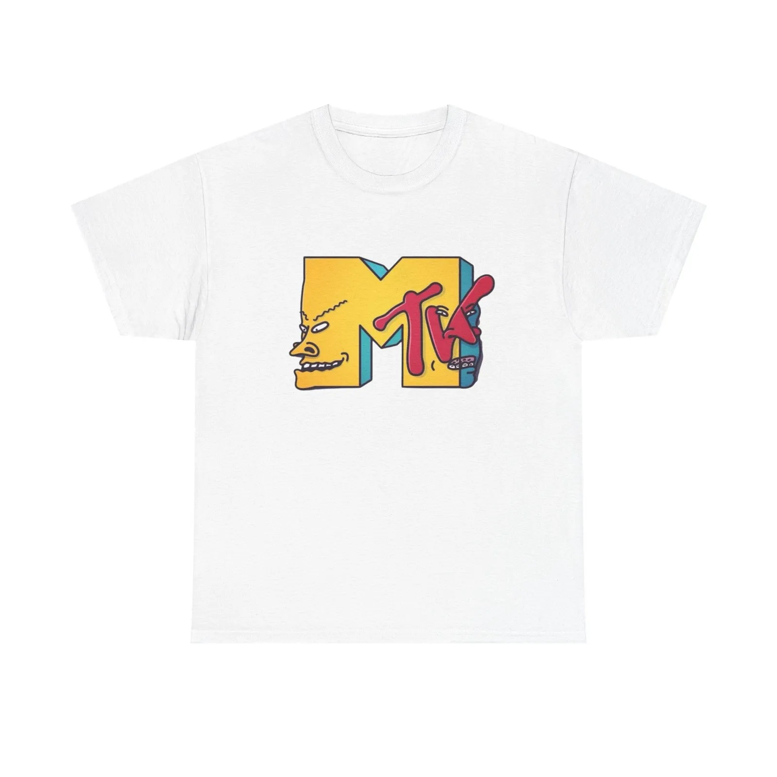 Beavis und Butthead Vintage MTV Grafik T Shirt Frau Mann Retro Musik Streetwear Kurzhülse Männliche Oansatz Camisetas Hipster
