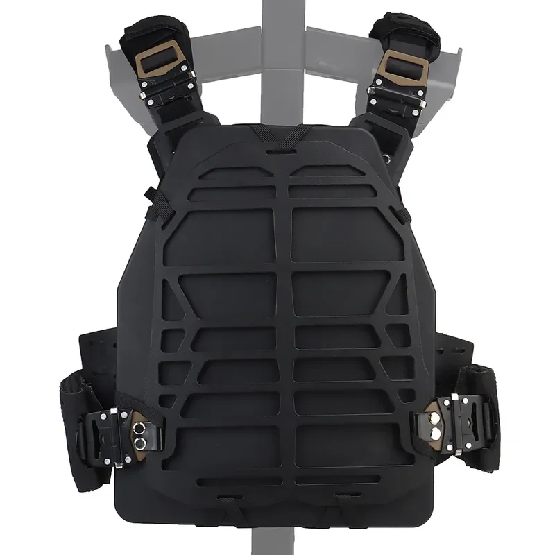 Lightweight Tactical Vest with Cooling Lining Hollow Design for Outdoor Training Breathable Multifunctional Gear Men