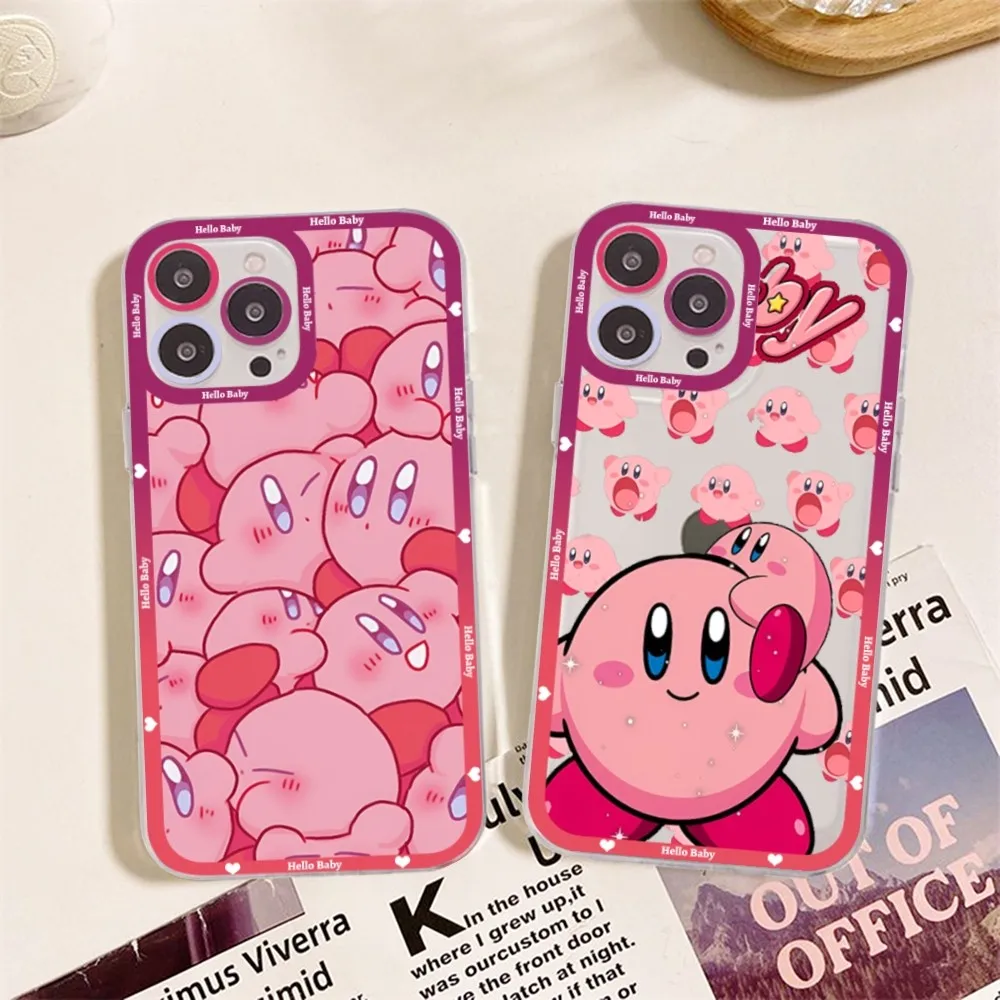 

Cartoon Cute Kirbies Mousepad For Redmi 7 8 9 A For Redmi Note 5 7 8 9 10 11 Pro Max 4G 5G Funfas