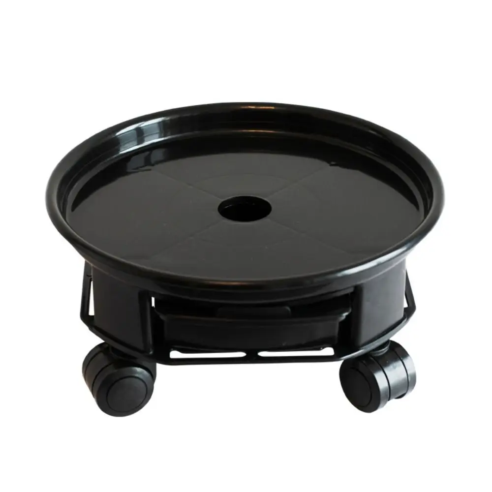 دائم المنقولة زهرة وعاء النبات صينية 360 درجة المتداول مع صينية المياه حامل النبات قاعدة اناء للزهور المحرك زهرة زارع الوقوف